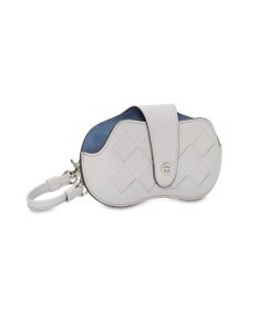 PELLE BORSA ストラップ付きめがねケース Chrono Weave クロノウィーブ 5855