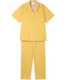 une nana cool 【綿100％】40ハイゲージ天竺半袖パジャマ MADE WITH LIBERTY FABRIC