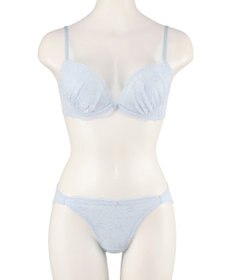 San-ai Resort（三愛水着楽園） 【SALE】クラシカルレースふわもりブラセット 【northerly】