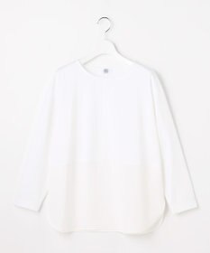 J.PRESS LADIES ベーシックジャージー レイヤードフレア カットソー