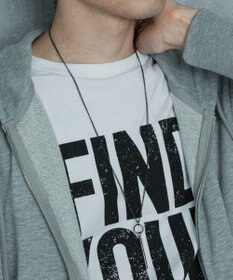 WEGO Mモチーフロングチェーンネックレス