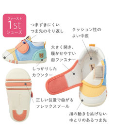 MIKI HOUSE HOT BISCUITS 【11.5cm-13.5cm】 ファーストベビーシューズ