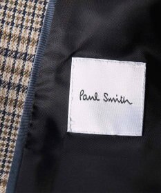 Paul Smith クラシックチェック ノーカラー ジャケット