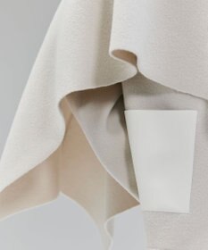 BEIGE， CHICORA / プルオーバーウールニットケープ