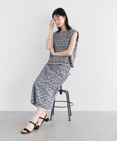 YECCA VECCA フラワーレースブラウス
