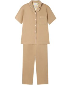 une nana cool 【綿100%】70/2 天竺 半袖開襟パジャマ MADE WITH LIBERTY FABRIC