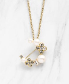 TOCCA WITH FLORA 2WAY BROOCH NECKLACE ブローチネックレス