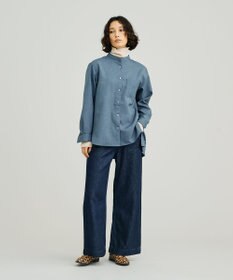 J.PRESS YORK STREET 【WOMEN】バックプリーツブラウス