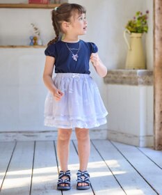 ANY KIDS ネックレス モチーフ Tシャツ