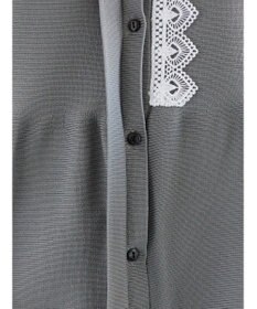 Te chichi レースペプラムベスト