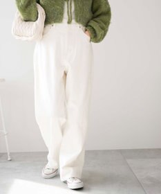 WEGO ルーズストレートデニムパンツ