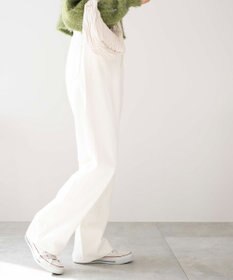 WEGO ルーズストレートデニムパンツ