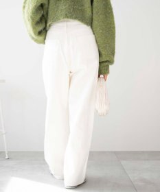 WEGO ルーズストレートデニムパンツ