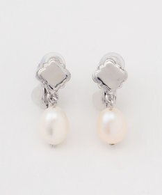 TOCCA CLOVER & PEARL EARRINGS 淡水バロックパールイヤリング