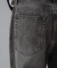 WEGO 【ユニセックス着用ITEM/ウエスト調整可】ストレートデニムパンツ