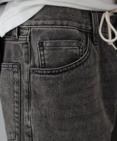 WEGO 【ユニセックス着用ITEM/ウエスト調整可】ストレートデニムパンツ