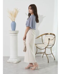 earth music&ecology ２ＷＡＹショルダースリットブラウス