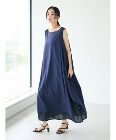 CRAFT STANDARD BOUTIQUE インド綿混フレアワンピース