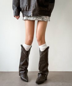 WEGO ウエスタンカバーロングブーツ