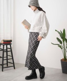 WEGO ハーフジップショートスウェット