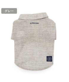PET PARADISE J.PRESS 杢 ウェーブシャツ 《グレー》 小型犬