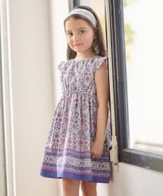 ANY KIDS 【WEB限定柄有】総柄 サマー ワンピース