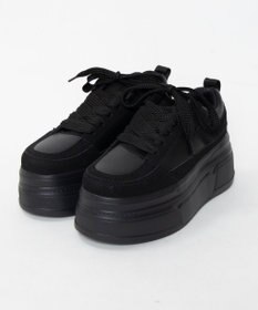 WEGO 厚底ワイドシューレーススニーカー