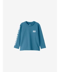 HELLY HANSEN 【UVケア・速乾・記名ラベル付】キッズ ロングスリーブレターティー