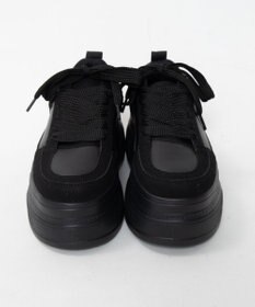 WEGO 厚底ワイドシューレーススニーカー