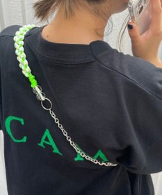 WEGO 配色ロープチェーンストラップ