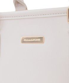 Maison de FLEUR ピンクマニアスクエア2Wayトートバッグ
