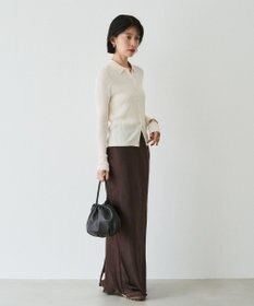 russet レザー巾着4WAYショルダーバッグ(CE-1454)