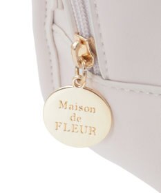 Maison de FLEUR ピンクマニアスクエア2Wayトートバッグ