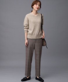 ANY 【ウエストゴム/リントラク加工/裏起毛/ストレッチ】シークレットウォーム　テーパードパンツ