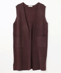 ANY マシュマロニットジレ