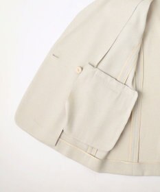 自由区 S 【セットアップ対応】リネンライクシンセティックテーラード ジャケット