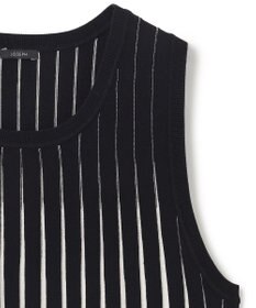 JOSEPH 【洗える】ストライプ　タンクトップニット