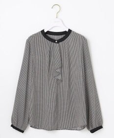 ANY SIS 【洗える】ラッフルボウ ブラウス 長袖