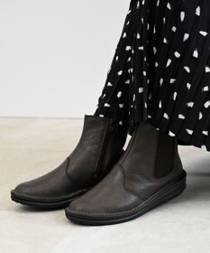 Pointer 本革軽量サイドゴアステッチショートブーツ