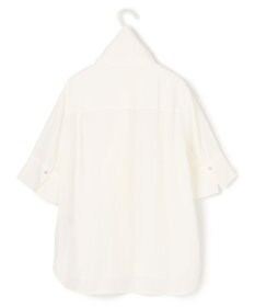 ICB L 【接触冷感・UVケア・洗える】 レーヨンコンパクトローン ボウタイシャツ