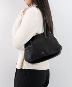 blancle シュリンクレザー 舟形ボストン