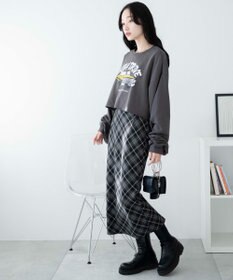 WEGO ヴィンテージライクショートスウェット