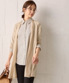 組曲 【WEB限定】シアーツイルジャージー ロングカーディガン