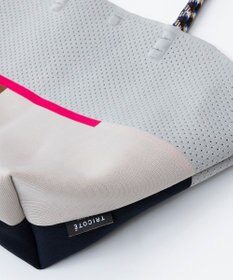 TRICOTE 【 軽くて丈夫・A4サイズ対応】ハーフ メッシュ バッグ