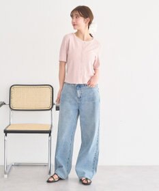 earth music&ecology チェーンリブラメカットソー