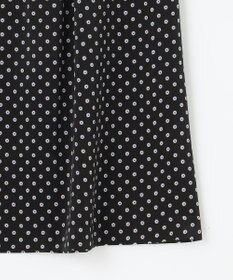 J.PRESS LADIES L 【洗える】ピーチサテン 幾何プリント スカート