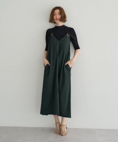 YECCA VECCA ベルトストラップサロペット