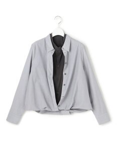 ICB L 【洗える】レイヤードシャーティング