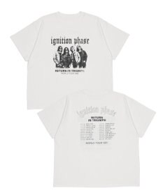 WEGO ヴィンテージウォッシュグラフィックBIGT