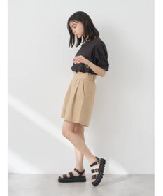 earth music&ecology フリルキュロットパンツ